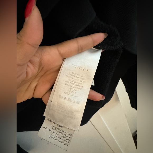 Gucci Logo Print Hoodie - Picture 3 of 6
